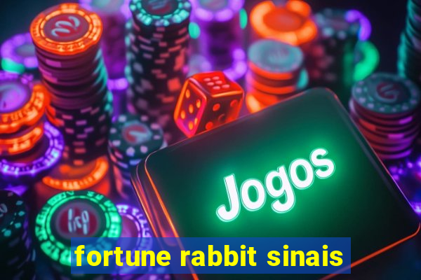 fortune rabbit sinais